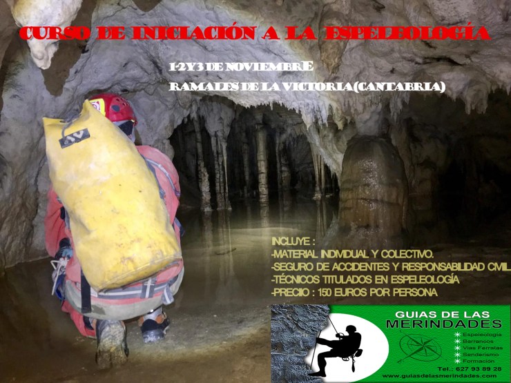 CARTEL CURSO ESPELEO